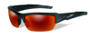 VALOR POL CRIMSON MIRROR LENS/BLACK 2 TONE FRAME