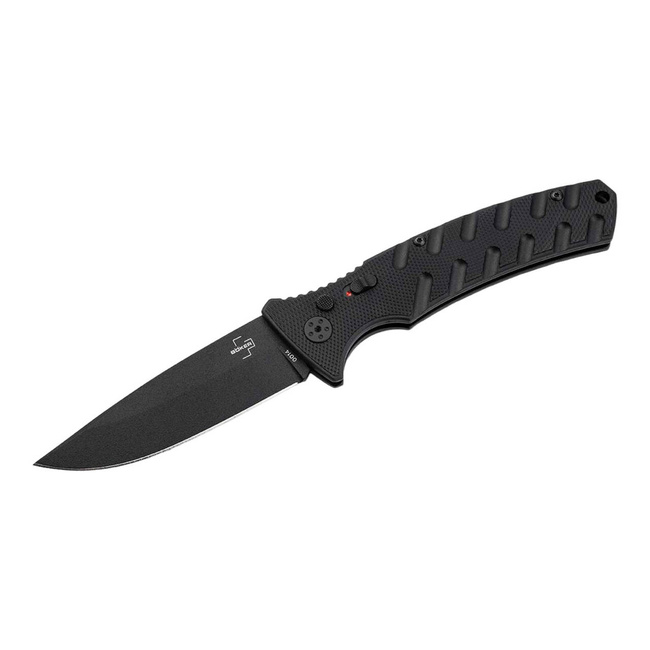 AUTOMATIC KNIFE LARGE STRIKE GRIVORY BLACK - BOKER PLUS