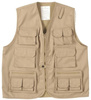 KHAKI HUNTING- & FISHING VEST