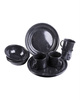 SET DE VASE EMAILATE WESTERN - 12 PIESE - Mil-Tec® - NEGRE