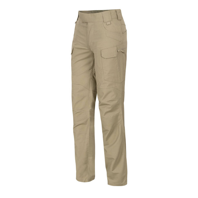 PANTALONI TACTICI PENTRU FEMEI - UTP Resized - POLIBUMBAC RIPSTOP - Helikon-Tex - KHAKI - LUNGIME 32”