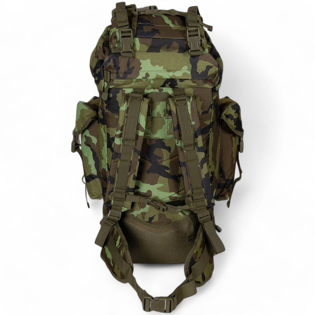 RUCSAC COMBAT BW - MOLLE - TIJA ALUMINIU - 65 L - MFH - CZ M95 CAMO