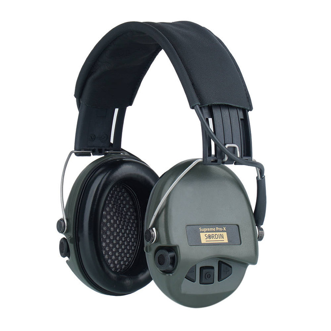 Supreme Pro-X Earmuff - Green - 75302-X/L-S - Sordin 