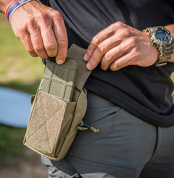 BELT POUCH - NAVTEL® O.08 - CORDURA® - 15 x 9 x 4.5 cm - Helikon-Tex® - US WOODLAND