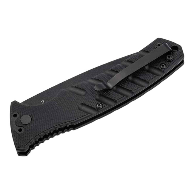 AUTOMATIC KNIFE LARGE STRIKE GRIVORY BLACK - BOKER PLUS