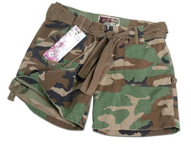 Woodland ARMY SHORTS WOMAN