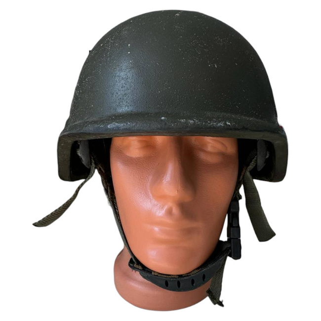 BALLISTIC HELMET PASGT - MILITARY SURPLUS ROMANIAN ARMY - GREEN OD - DECO