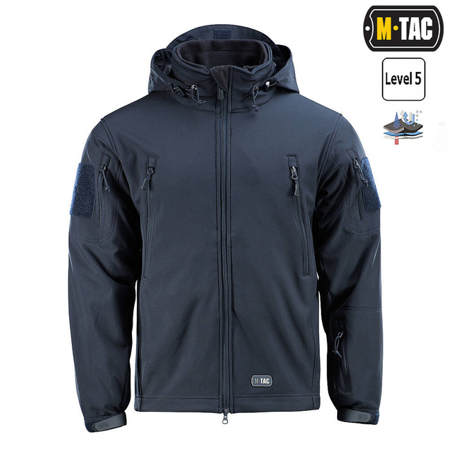 JACHETA SOFTSHELL CU CAPTUSEALA, BLEUMARIN INCHIS - M-TAC