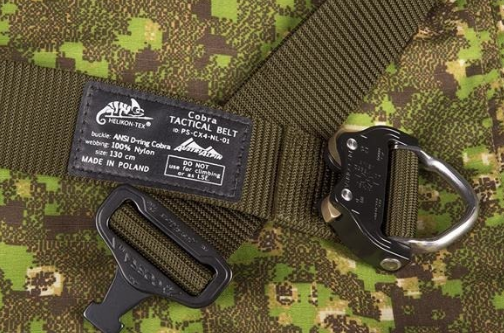 TACTICAL BELT - COBRA D-Ring® (FX45) - Helikon Tex® - OLIVE GREEN