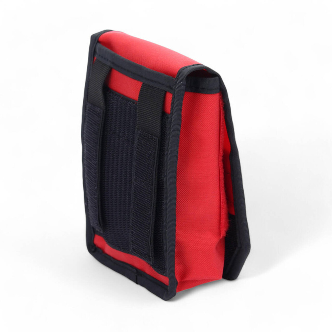 POUCH PENTRU USTENSILE DE SCRIS - DIN A6 - VELCRO HIGH-VIS - ROSU - ZENTAURON