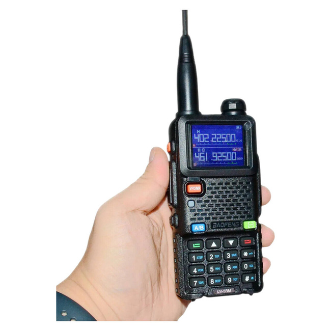 Tri-band radio Baofeng UV-5RM 8W with USB-C