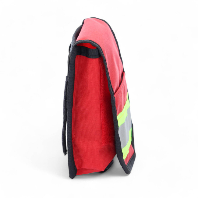 POUCH PENTRU USTENSILE DE SCRIS - DIN A6 - VELCRO HIGH-VIS - ROSU - ZENTAURON