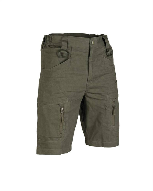 PANTALONI SCURTI ASSAULT DIN BUMBAC RIPSTOP - MIL-TEC® - VERDE OD 