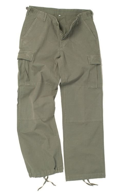 US OD WOMEN BDU R/S C. PW. FIELD PANTS