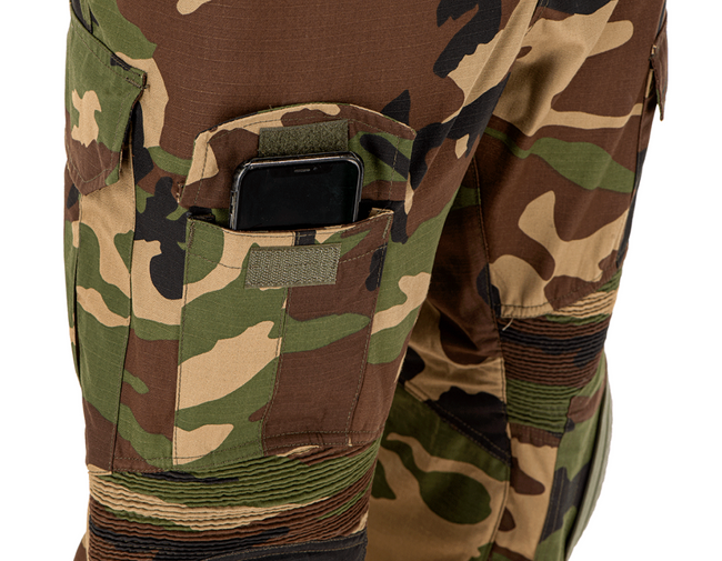 Pantaloni Predator Combat - Woodland - Invader Gear