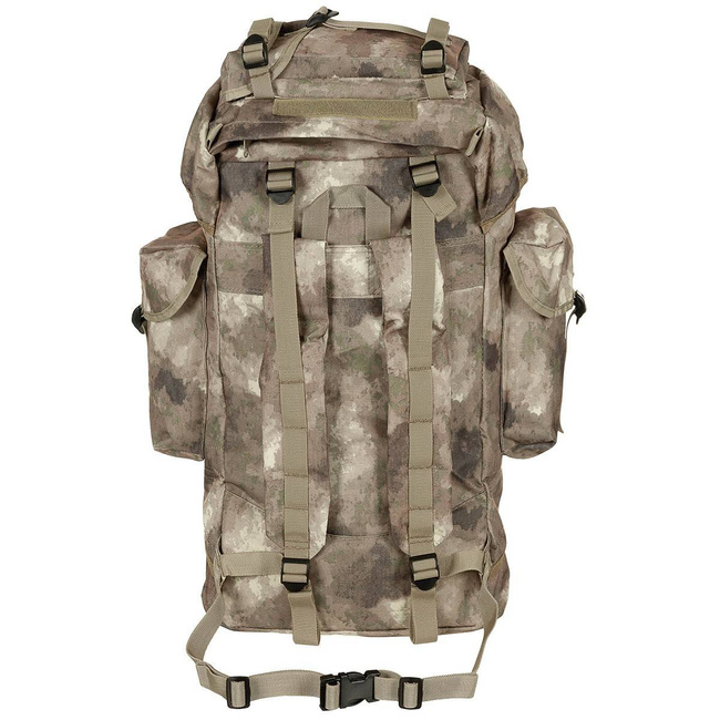 RUCSAC COMBAT BW - TIJĂ DE ALUMINIU - 65 L - MFH® - CAMUFLAJ HDT