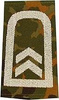 EMBLEMA - GERMAN ARMY FLECKTARN CAMO/SILVER SHOULDER LOOPS ´OBERFELDWEBEL´