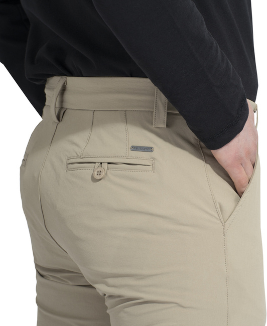 PANTALONI CHINO - "ALLURE" - PENTAGON® - NEGRI - LUNGIME 30″