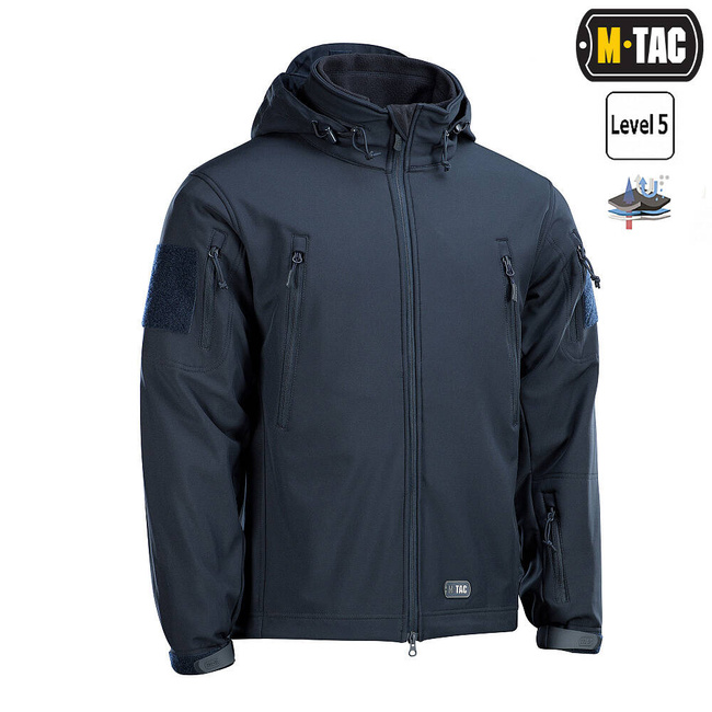 JACHETA SOFTSHELL CU CAPTUSEALA, BLEUMARIN INCHIS - M-TAC