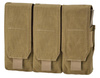 TRIPLE MAGAZINE POUCH - DEFCON 5® - COYOTE TAN