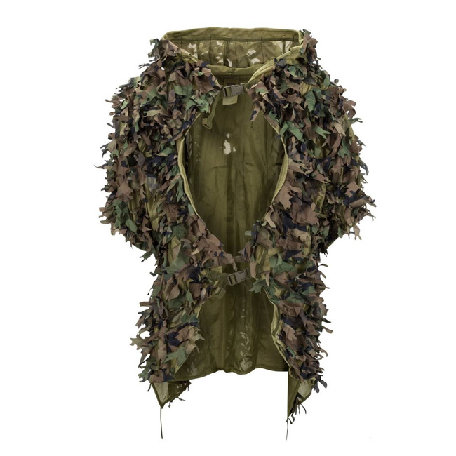 COSTUM DE CAMUFLAJ - "LEAF GHILLIE SET®" - 2 PIESE - Helikon-Tex - US WOODLAND