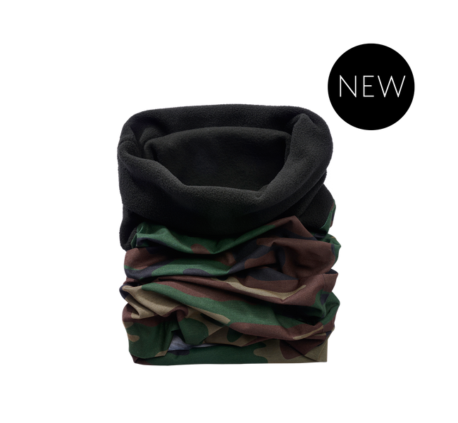 BANDANA MULTIFUNCTIONALA - FLEECE - WOODLAND - BRANDIT