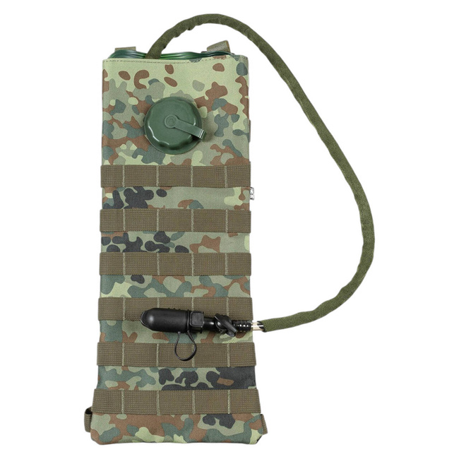 SET RUCSAC DE HIDRATARE CU VEZICA SI SUPAPA INTERSCHIMBABILA - SISTEM MOLLE - FLECKTARN - 2,5 L - MFH  