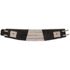 Curea DE bike belt, "Polizei", neagra/silver, Surplus militar