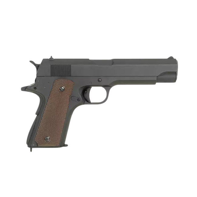 REPLICA PISTOL 1911 - GAS BLOWBACK - GBB - NEGRU - GOLDEN EAGLE