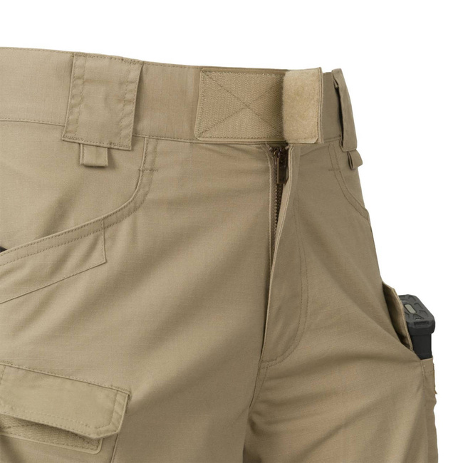 PANTALONI SCURTI TACTICI - UTS - POLIBUMBAC RIPSTOP - Helikon-Tex - GRI CENUSIU