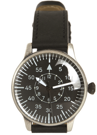 Ceas Black Retro Pilot