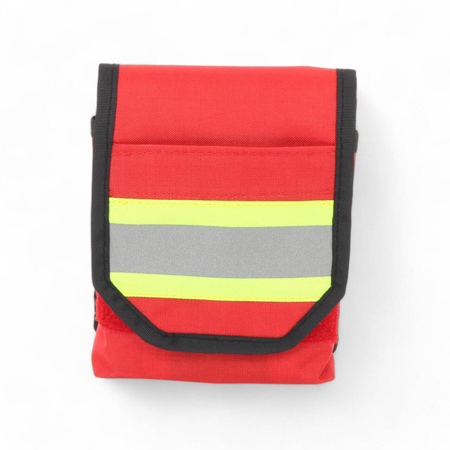 POUCH PENTRU USTENSILE DE SCRIS - DIN A6 - MOLLE HIGH-VIS - ROSU - ZENTAURON