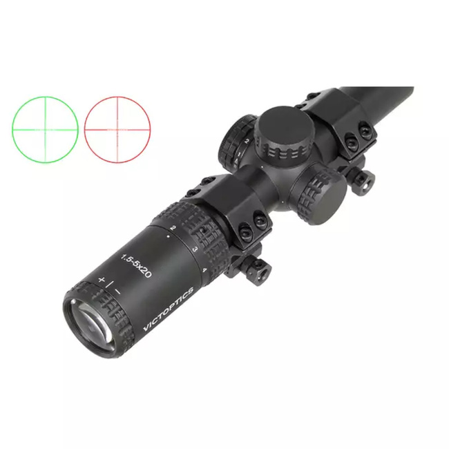 VICTOPTICS SOI 1.5-5X20 SCOPE - BLACK - VECTOR OPTICS