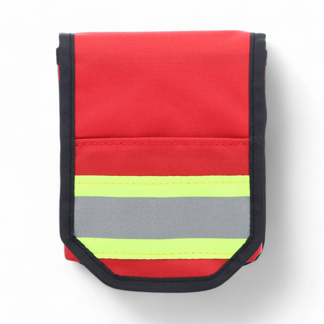 POUCH PENTRU USTENSILE DE SCRIS - DIN A6 - VELCRO HIGH-VIS - ROSU - ZENTAURON