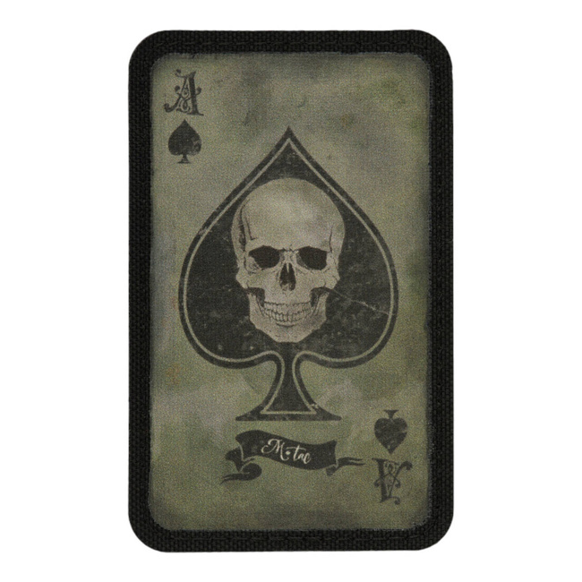 PATCH ACE OF SPADES - RANGER GREEN/NEGRU - M-TAC