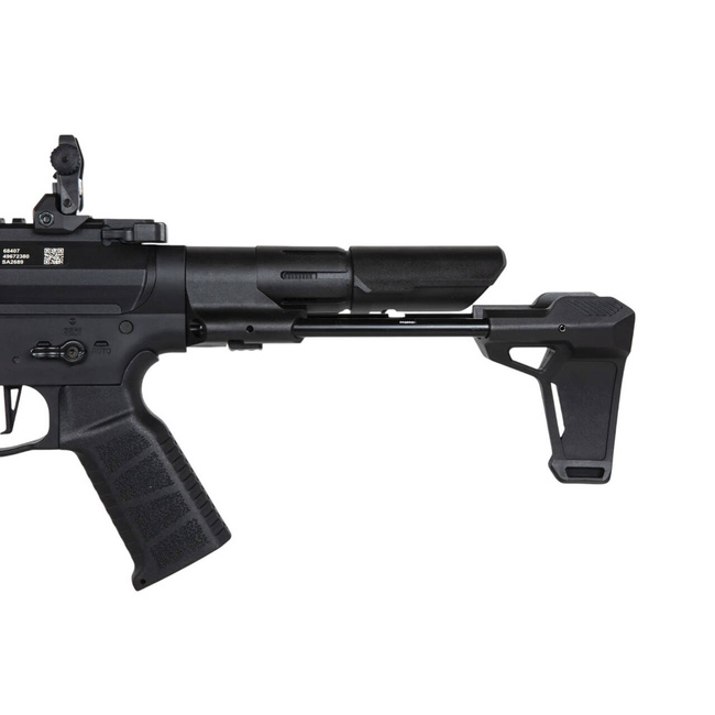 Mitraliera de mare viteza SA-FX10 FLEX - neagra -  ASG Specna Arms (30 de repetări)