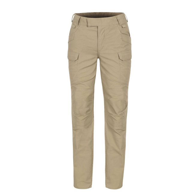 PANTALONI TACTICI PENTRU FEMEI - UTP Resized - POLIBUMBAC RIPSTOP - Helikon-Tex - KHAKI - LUNGIME 32”