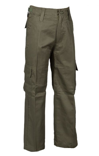 PANTALONI DE COPII US FIELD OLIV 