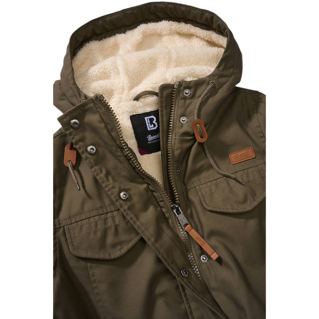 JACHETA PARKA PENTRU FEMEI - MARSH LAKE - OLIVE - BRANDIT