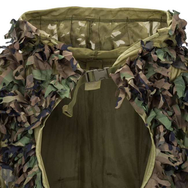 COSTUM DE CAMUFLAJ - "LEAF GHILLIE SET®" - 2 PIESE - Helikon-Tex - US WOODLAND