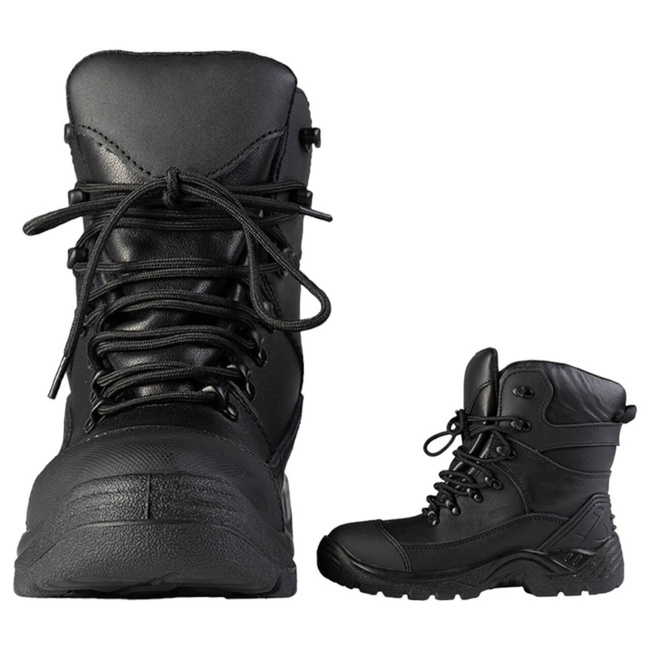 LADIES COMBAT BOOTS - MILITARY SURPLUS GERMAN ARMY - BLACK - LIKE NEW