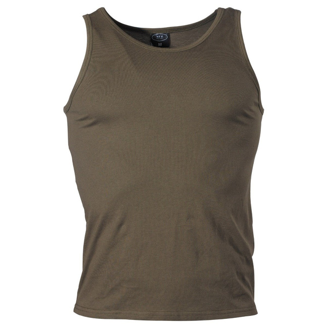 MFH singlet men olive, 160g/m2