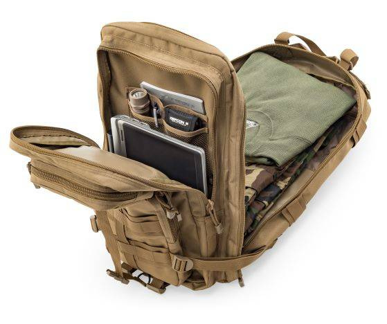 TACTICAL BACKPACK - HYDRO SYSTEM COMPATIBLE - Defcon 5® - COYOTE