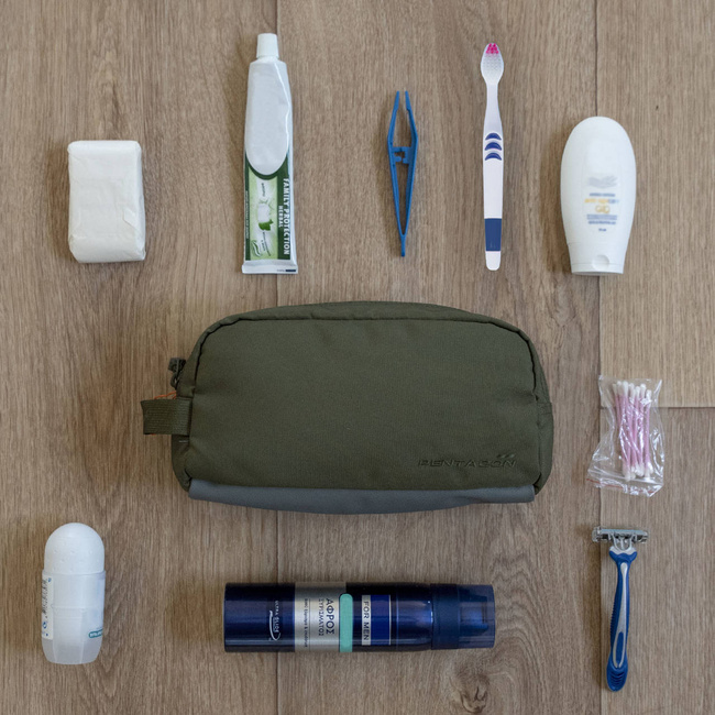 GEANTĂ PENTRU ARTICOLE DE TOALETĂ - "RAW TRAVEL KIT" - Pentagon® - COYOTE