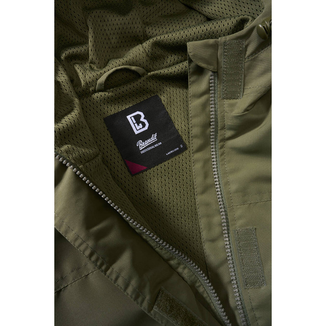  JACHETA DE VARA DAMA - FRONTZIP WINDBREAKER - OLIVE - BRANDIT