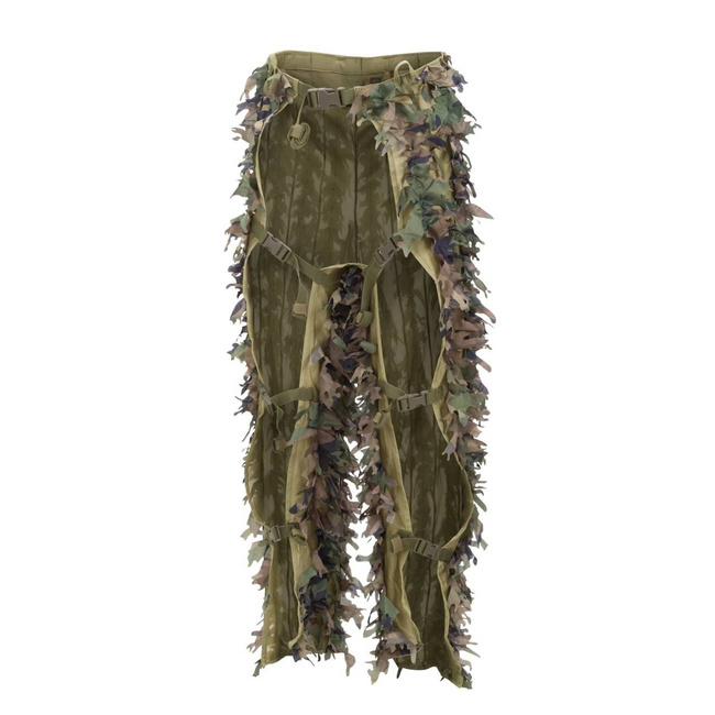 COSTUM DE CAMUFLAJ - "LEAF GHILLIE SET®" - 2 PIESE - Helikon-Tex - US WOODLAND