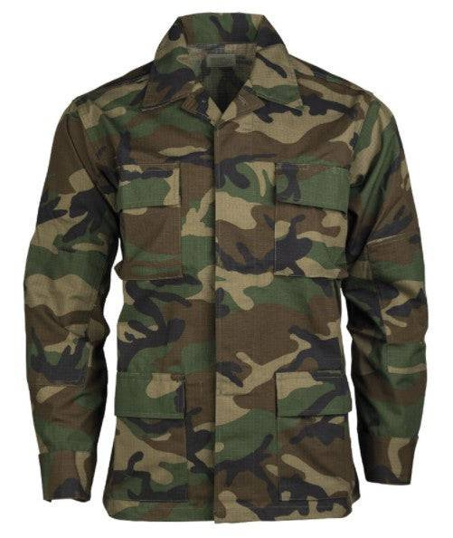 JACHETA BDU -  RIPSTOP - WOODLAND - PENTAGON