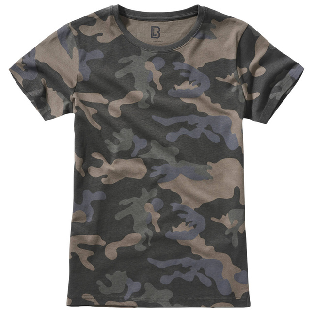 TRICOU DAMA DIN BUMBAC - DARKCAMO - BRANDIT