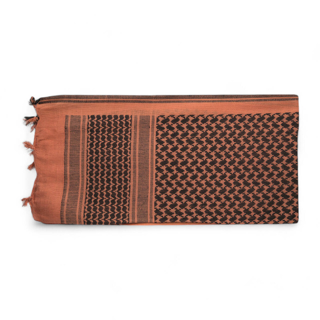 SHEMAGH SCARF - ORANGE/BLACK - M-TAC