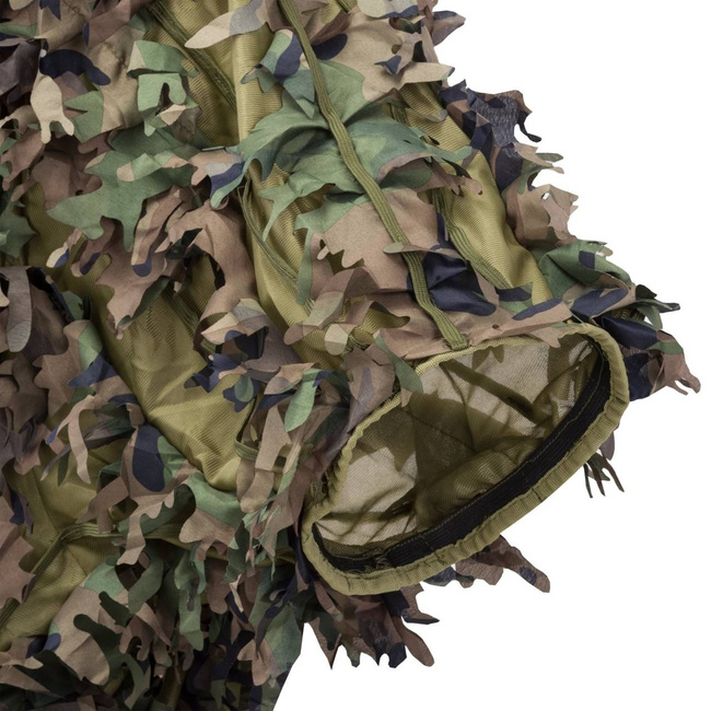 COSTUM DE CAMUFLAJ - "LEAF GHILLIE SET®" - 2 PIESE - Helikon-Tex - US WOODLAND